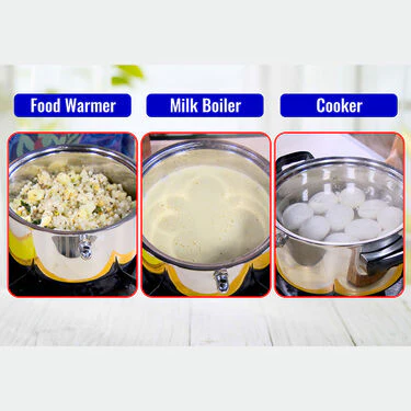 2 in 1 Milk Boiler & Cooker - Image 5