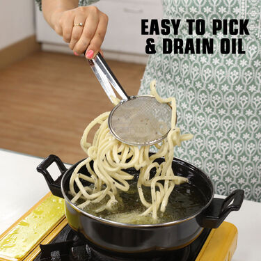 2 in 1 Stainless Steel Multi Functional Filter Spoon with Clip/Strainer - B1G1 (MFS) - Image 4