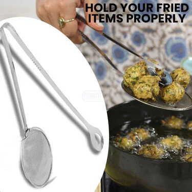2 in 1 Stainless Steel Multi Functional Filter Spoon with Clip/Strainer - B1G1 (MFS) - Image 5