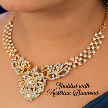 3 Austrian Diamond Necklace Set (3AUD18) - Image 8