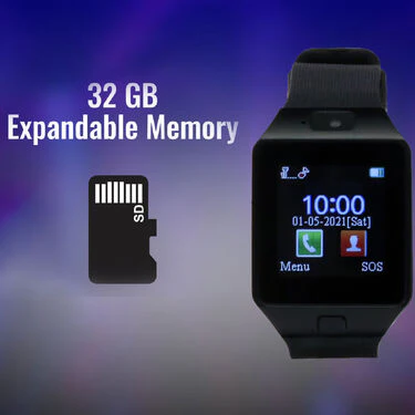 3 in 1 Smart Mobile Watch + Free Wireless Bluetooth Earpods with Charging Case & Inbuilt Powerbank (BCSW10) - Image 12