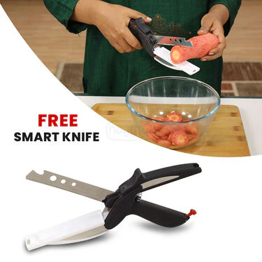 3 In 1Puri Kachori & Gujiya Maker + Free 6Pcs Snack Maker + Smart Knife (PKG10) - Image 13
