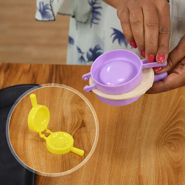 3 In 1Puri Kachori & Gujiya Maker + Free 6Pcs Snack Maker + Smart Knife (PKG10) - Image 8