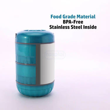 3 Layer + FREE 2 Layer Steel Insulated Lunch Box (3N2LB) - Image 2