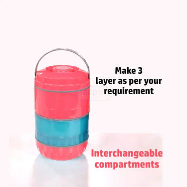 3 Layer + FREE 2 Layer Steel Insulated Lunch Box (3N2LB) - Image 4