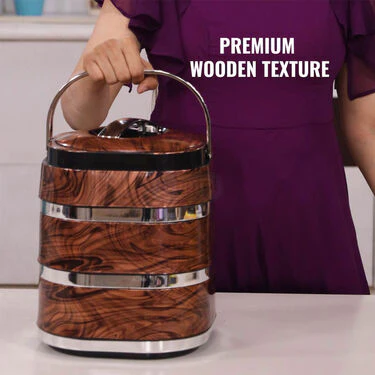 3 Layer Stackable Insulated Steel Casserole (3LSC1) - Image 2