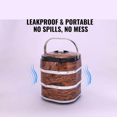 3 Layer Stackable Insulated Steel Casserole (3LSC1) - Image 7