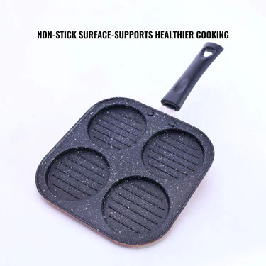 4 Cavity Nonstick Grill Pan (1MUP1) - Image 4
