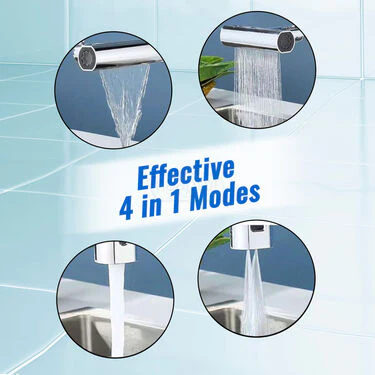 4 in 1 Waterfall Rotating Tap - Image 3