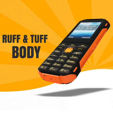 4 Sim Ruff & Tuff Mobile Phone With Big Battery And Dual Torch (K99 Pro) - Image 5
