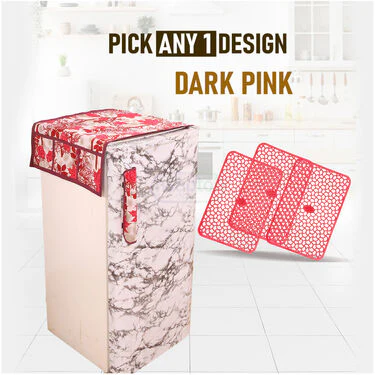 5 Pcs Abstract Design Fridge Cover With 10 Free Gifts (5FC5) - Image 13