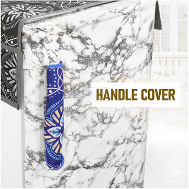 5 Pcs Abstract Design Fridge Cover With 10 Free Gifts (5FC5) - Image 6