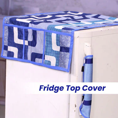 5 Pcs Geometric Fridge Cover with 10 Free Gifts (5FC3) - Image 6