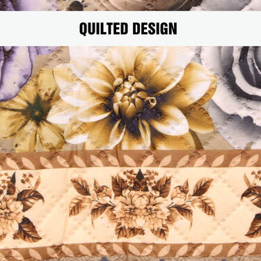 5 Seater Designer Quilted Sofa Cover Set (5VSC2) - Image 7
