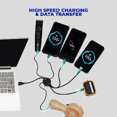6 in 1 Fast Charging Multi USB Port (CDC3) - Image 4