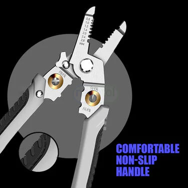 6 in 1 Pliers Tool Wire Strippers (D21) - Image 4