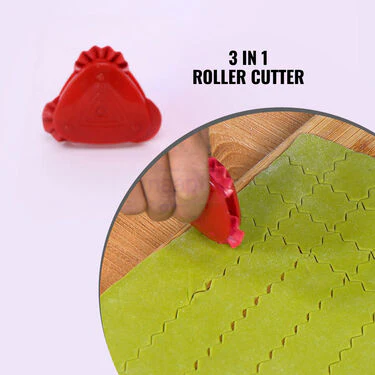 6 pcs Snack & Puri Roller Cutter (6SPR1) - Image 8