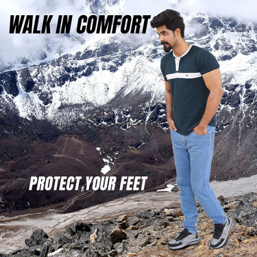 All Day Comfortable Sport Shoes with Metal Toe (SS9) - Image 8