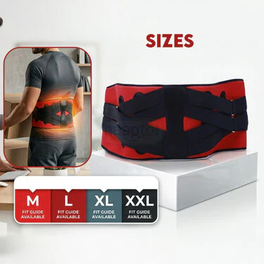 Back Support Belt With Compression Strap For Pain Relief (BSB)