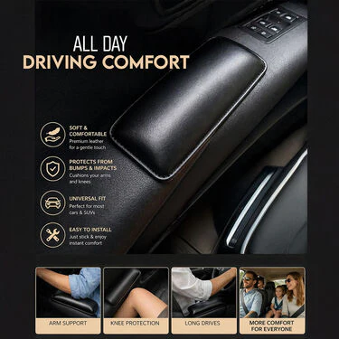 Car Arm & Knee Jerk Cushion Pad Pack of 2 (CIC1) - Image 2