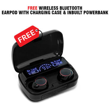 Car Flip Phone with Dual Screen & Dual SIM + Free Wireless Bluetooth Earpods with Charging Case & Inbuilt Powerbank (CSM11) - Image 13