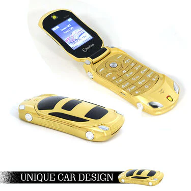 Car Flip Phone with Dual Screen & Dual SIM + Free Wireless Bluetooth Earpods with Charging Case & Inbuilt Powerbank (CSM11) - Image 3