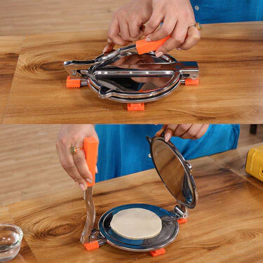 Chapati & Puri Maker + 5 Pcs Stainless Steel Sweet Snack Maker (CP3) - Image 3