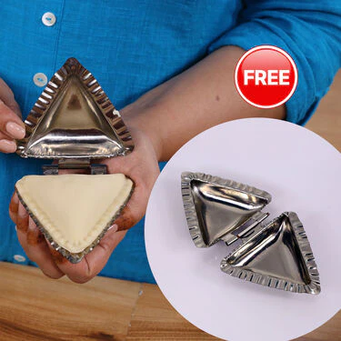 Chapati & Puri Maker + 5 Pcs Stainless Steel Sweet Snack Maker (CP3) - Image 5