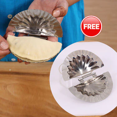 Chapati & Puri Maker + 5 Pcs Stainless Steel Sweet Snack Maker (CP3) - Image 6