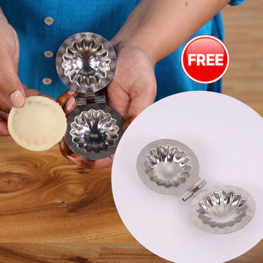 Chapati & Puri Maker + 5 Pcs Stainless Steel Sweet Snack Maker (CP3) - Image 8