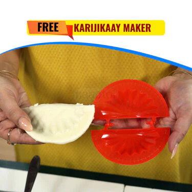 Chapati & Puri Press + Free 13 pcs Sweet & Snack Maker (CP8) - Image 5