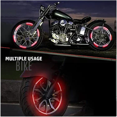 Colorful Tyre Reflectors For Car & Bike Pack Of 20 (CTRFCB) - Image 3