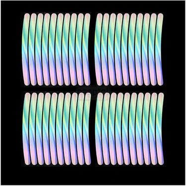 Colorful Tyre Reflectors For Car & Bike Pack Of 40 (CTRP40) - Image 2