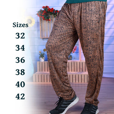 Dhamaka Deal - Pack of 3 Comfortable Mens Printed Dailywear Pants (3SPT21) - Image 3