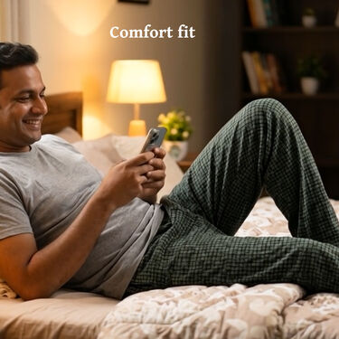 Dhamaka Deal - Pack of 3 Comfortable Mens Printed Dailywear Pants (3SPT21) - Image 6