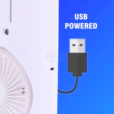 Double Ended Mist Spray Cooling Fan With Remote (EF16) - Image 2