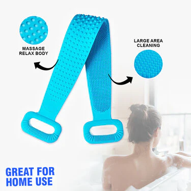 Double Sided Silicone Body Scrubber - BOGO - Image 4