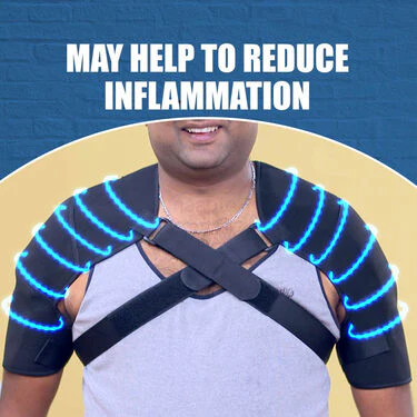 Dual Shoulder Support Belt For Pain Relief (PRS143) - Image 4