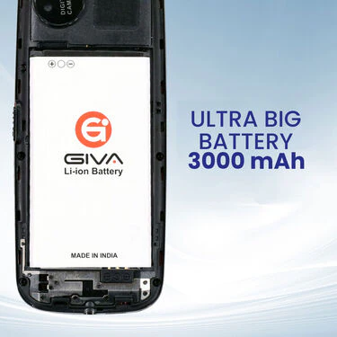 Dual SIM Dual Torch Big Screen Big Battery Mobile (GAMMA3) - Image 6