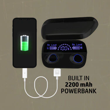 Earpods With Inbuilt Powerbank + Free Screen Enlarger - Image 5