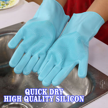 Easy Flexi Jet Spray Tap with Cleaning Gloves - Image 6