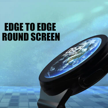 Edge to Edge Round Screen Bluetooth Calling Smart Watch + Wireless Magnetic Charger (SWR1) - Image 4