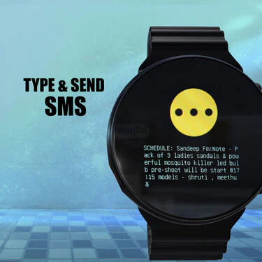 Edge to Edge Round Screen Bluetooth Calling Smart Watch + Wireless Magnetic Charger (SWR1) - Image 9
