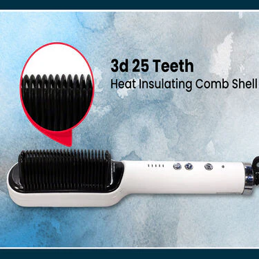 Electric Hair Straightener Brush - Image 7
