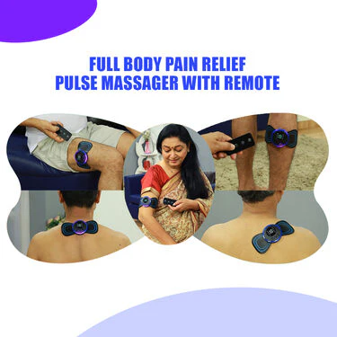 Full Body Pain Relief Pulse Massager with Remote (PRS03) - Image 2