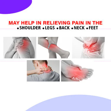 Full Body Pain Relief Pulse Massager with Remote (PRS03) - Image 3