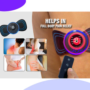 Full Body Pain Relief Pulse Massager with Remote (PRS03) - Image 4