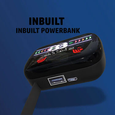 Gaming Bluetooth Earbuds With Power Bank (TWS60) - Image 6