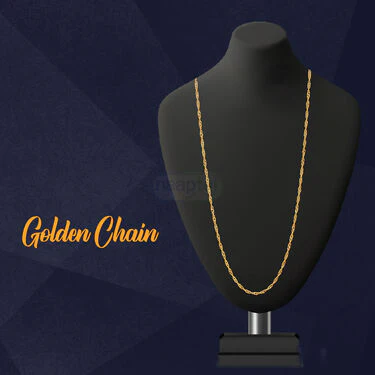 Golden Chain + Alphabet Pendant + Golden Bracelet + Ring (MGJ36) - Image 2