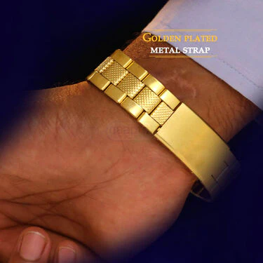 Golden Stylish Watch (MGW15) - Image 2